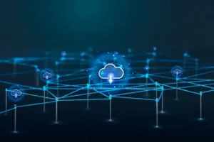 cloud storage background business network design