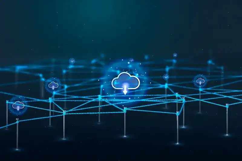 Demystifying GRC in the Cloud Era with Vault Security Solutions 11 cloud storage background business network design