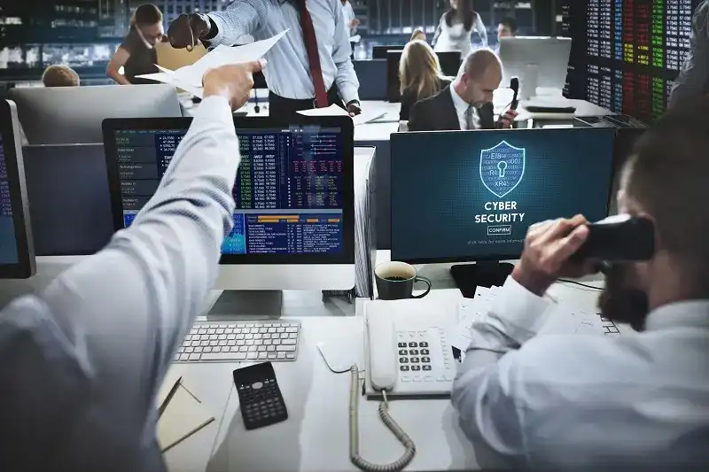 Cybersecurity and Data Protection: Protecting Sensitive Data from Cyberattacks 7 cyber security protection firewall interface concept